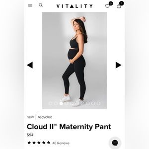 Vitality Cloud II™ Maternity Pant